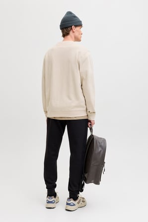 Jack & Jones JJEARCHIVE Graphic Erkek Baskılı Bisiklet Yaka Sweatshirt Günlük Rahat 