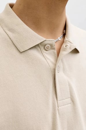 Jack & Jones Essentials Jjearchive Logolu Pamuklu Polo Yaka T Shirt Erkek POLO YAKA T SHİRT 12288877 TAŞ