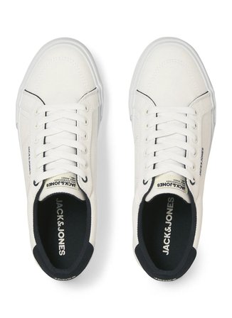 Jack & Jones Ekru Erkek Sneaker JFWJERRY CANVAS SNEAKER NOOS