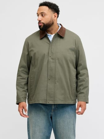Jack Jones Graham Worker Büyük Beden Erkek Ceket 12289035