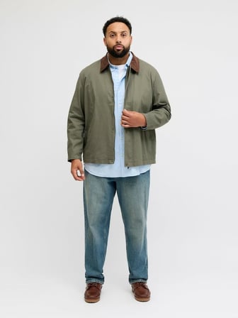 Jack Jones Graham Worker Büyük Beden Erkek Ceket 12289035
