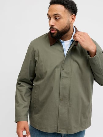 Jack Jones Graham Worker Büyük Beden Erkek Ceket 12289035