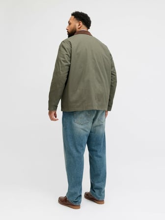 Jack Jones Graham Worker Büyük Beden Erkek Ceket 12289035