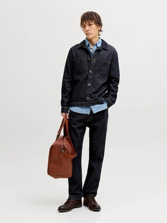 Jack Jones Chrıs Orıgınal Relax Fit Erkek Jean Pantolon 12289104