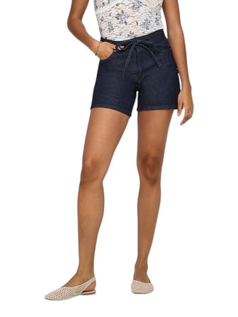 ONLGIANNA MW BELTED SHORTS AZG DNM NOOS Kadın Mavi Şort - 15340706