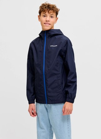 Jack & Jones Lacivert Erkek Çocuk Yağmurluk 12280713