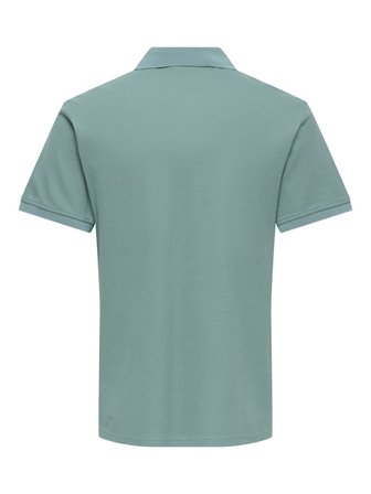 ONSBEN REG SS POLO SHIRT NOOS Erkek Gri T-Shirt - 22035825