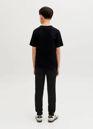 Jack & Jones Lastikli Paça Siyah Erkek Çocuk Eşofman Altı 12289231