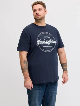 Jack Jones Dover Erkek Büyük Beden Tişört 12294516