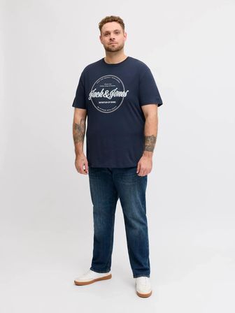 Jack Jones Dover Erkek Büyük Beden Tişört 12294516
