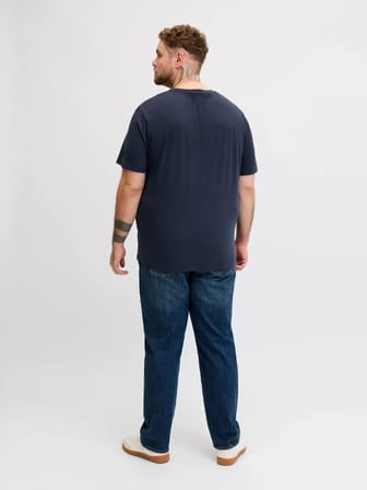 Jack Jones Dover Erkek Büyük Beden Tişört 12294516