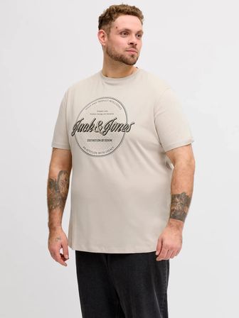 Jack Jones Dover Erkek Büyük Beden Tişört 12294516