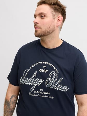 Jack Jones Denver Graphıc Büyük Beden Erkek Tişört 12294518