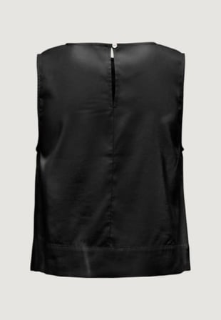 ONLDORSI ARIS SL LOOSE TOP WVN CC Kadın Siyah Bluz - 15364286