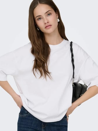 Only Lara Regular Fit Kadın Tişört 15370997
