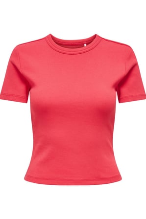 Only Kadın Bisiklet Yaka Basic Tişört - Val Life 