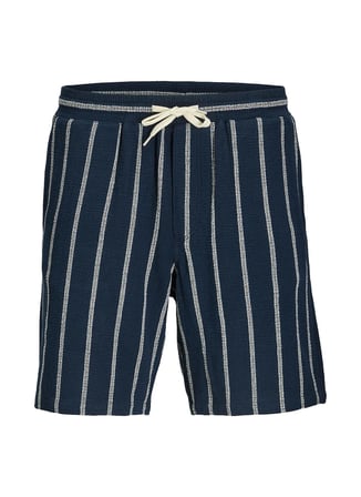 Jack & Jones Lacivert Erkek Chino Şort 12274413 JPSTJAIDEN COBA JOG SHORTS