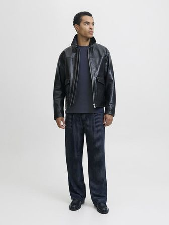 Jack Jones Blaleo Structure Regular Fit Erkek Tişört 12294823