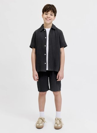Jack & Jones Siyah Erkek Çocuk Şort 12293350