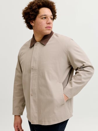 Jack Jones Graham Worker Büyük Beden Erkek Ceket 12289035