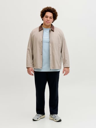 Jack Jones Graham Worker Büyük Beden Erkek Ceket 12289035
