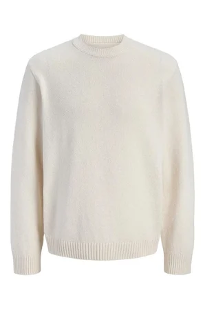 Jack & Jones Erkek Jornorrebro Catskılls Knıt Crew Neck Sn Beyaz Kazak -12293244