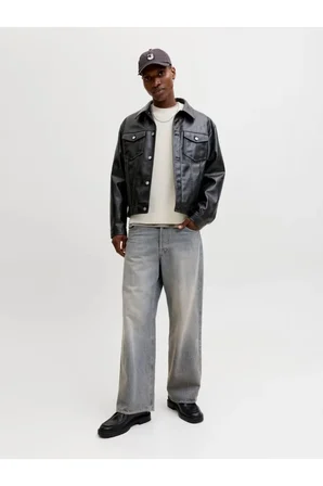 Jack & Jones Erkek Jornorrebro Catskılls Knıt Crew Neck Sn Beyaz Kazak -12293244