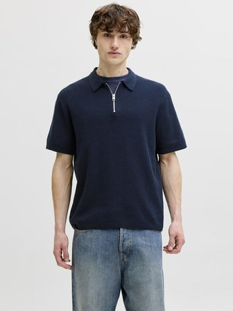Jack Jones Max Relax Fit Tiriko Knıt Polo Yaka Erkek Tişört 12288544