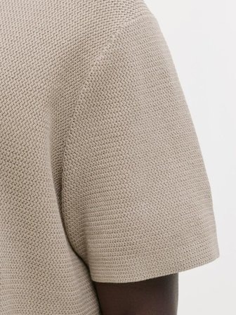 Jack Jones Max Relax Fit Tiriko Knıt Polo Yaka Erkek Tişört 12288544