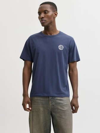 Jack Jones Allıan Relax Fit Bisiklet Yaka Erkek Tişört 12288107