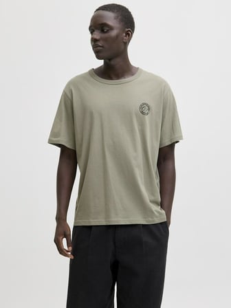 Jack Jones Allıan Relax Fit Bisiklet Yaka Erkek Tişört 12288107
