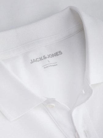 Jack Jones College Logo Regular Fit Erkek Polo Yaka Tişört 12288360