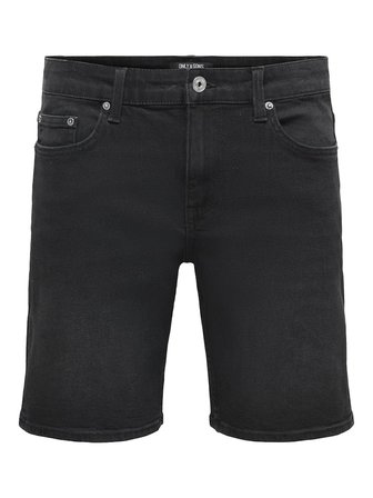 ONSWEFT BOX PIM DNM SHORTS VD Erkek Siyah Şort - 22036948