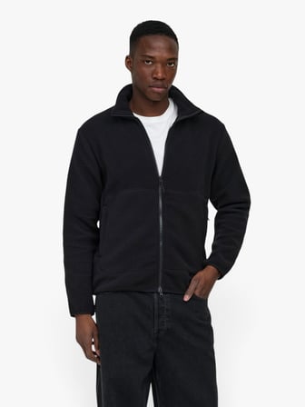 ONSJASON PRTC FLEECE JACKET OTW NOOS Erkek Siyah Ceket - 5054882