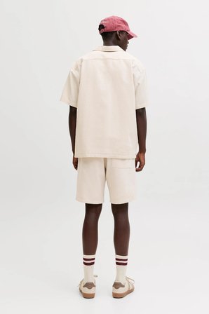 Jack & Jones JPSTJAIDEN Waffle Dokulu Erkek Şort 
