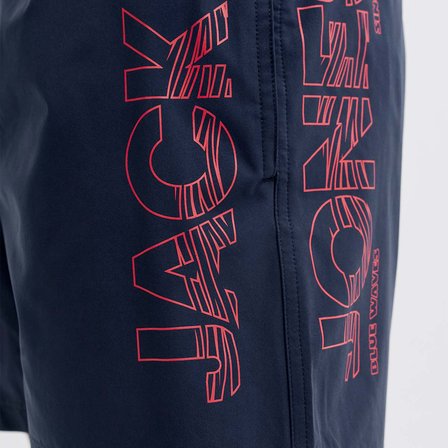 Jack Jones Şort Mayo Maui Wave Logo Regular