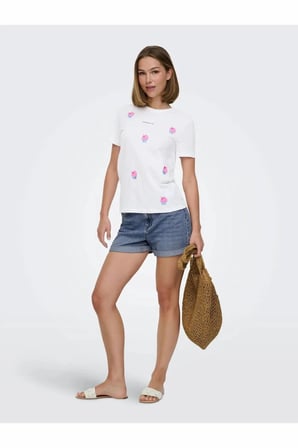 Only Kıta Regular Fit Kadın Tişört 15368885
