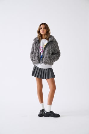 Only ONLTILDA Kadın Teddy Peluş Ceket Günlük Rahat Şık 