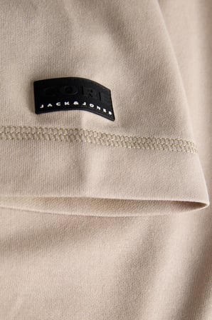 Jack & Jones Core Erkek Tişört Logo Detaylı Kısa Kollu Bisiklet Yaka 