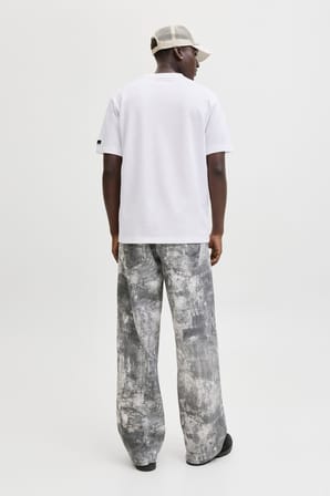 Jack & Jones Core Erkek Tişört Logo Detaylı Kısa Kollu Bisiklet Yaka 