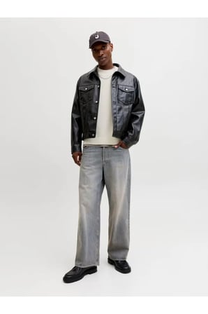 Jack & Jones Erkek Jornorrebro Catskılls Knıt Crew Neck Sn Beyaz Kazak -12293244