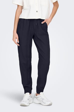 Only Onlkelda Regular Fit Normal Bel Lastikli Paça Cepli Jogger Pantolon Bayan PANTOLON 15203946 LACİVERT