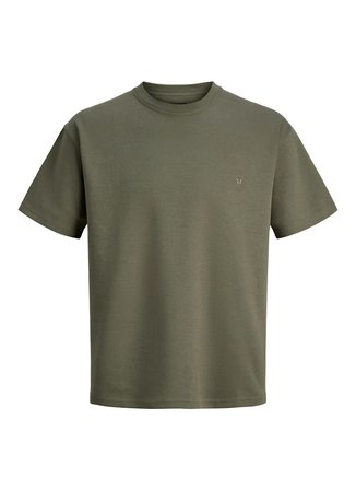 Jack & Jones Yeşil Erkek Normal T-Shirt 12292340 JPRBLAETHAN SS LOGO TEE SN
