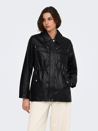 15373806 ONLMINI FAUX LEATH STRING JACKET CC OTW