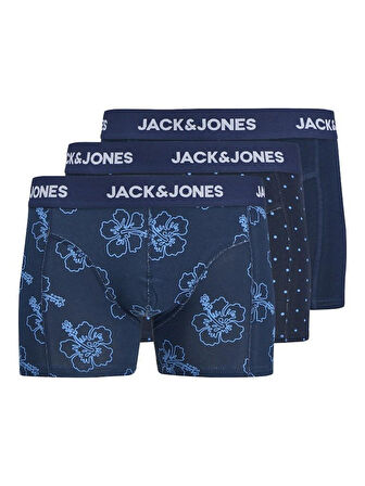 Jack Jones Canthony Prınt 3 Lü Paket Erkek Boxer 12298171