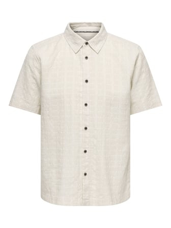 ONSWILSON REG SS 030 SHIRT Erkek Beyaz Gömlek - 22037198