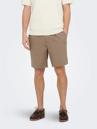 ONSWAKE LOOSE 0329 SHORTS FRML Erkek Kahverengi Şort - 22037261