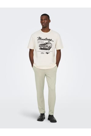Only & Sons Erkek Chino Krem Pantolon - 22037907