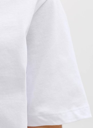 Jack & Jones Beyaz Erkek Çocuk Baskılı T-Shirt 12298349
