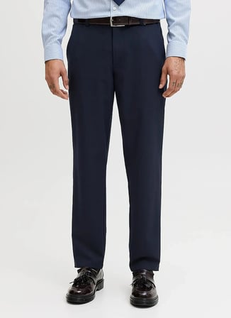 Jack & Jones Lacivert Erkek Chino Pantolon 12292100 JPSTOLLIE CONNOR CHINO
